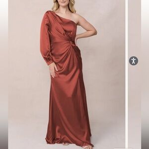 Satin Bridesmaid Dress